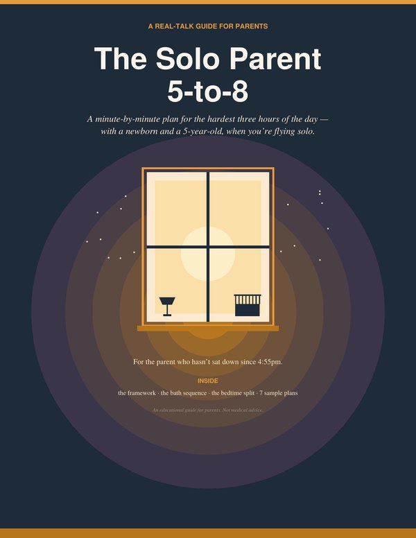 The Solo Parent 5-to-8 cover